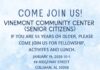 Vinemont monthly senior events continue Jan. 19