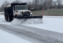 ALDOT prepares for icy roads in north Alabama ALDOT plows loose ice from US-43 near the Tennessee state line in Lauderdale County on Saturday, Jan. 24, 2026. Ice that forms on wet pavements as temperatures drop may be much more difficult to remove. (ALDOT)