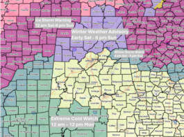 Winter weather and possible severe storms update