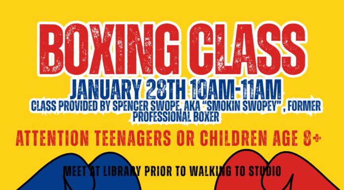 Shirley Burden Public Library partners with local boxing club for free introductory boxing class – Jan. 28