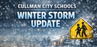 Cullman City Schools monitoring winter storm; decision on Monday and Tuesday classes expected Sunday