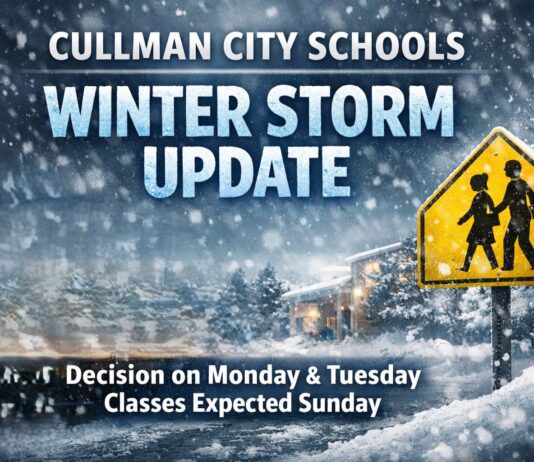 Cullman City Schools monitoring winter storm; decision on Monday and Tuesday classes expected Sunday