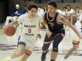 Wallace State men collect 97-79 win over Marion Military Institute
