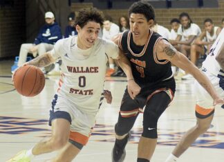 Wallace State men collect 97-79 win over Marion Military Institute