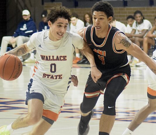 Wallace State men collect 97-79 win over Marion Military Institute