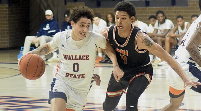 Wallace State men collect 97-79 win over Marion Military Institute