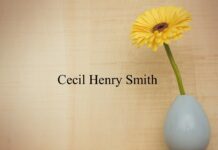Obituary: Cecil Henry Smith