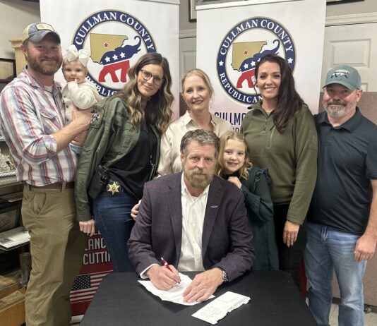 Creel officially qualifies to run for Cullman County sheriff Tim Creel and his family (contributed)