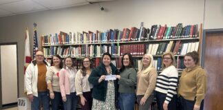 Rotary Club donates $5K toward library bathroom renovations