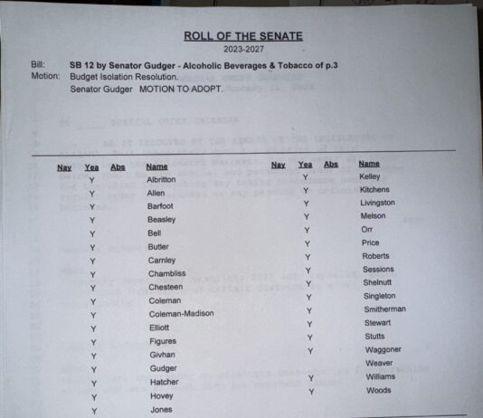 Smith Lake repeal bill passes Senate unanimously, heads to House