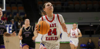 County Tournament: Robinson’s big second quarter helps propel no. 2 Vinemont to 66-34 win over no. 7 Hanceville, moves on to semifinals