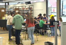 Cullman library hosts quarterly card trading event