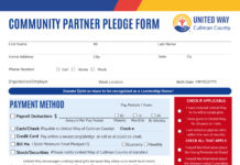 United Way of Cullman County transitions to leadership donor model for 2026 campaignÂ