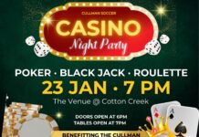 Casino Night fundraiser to support Cullman High School soccer set for Jan. 23