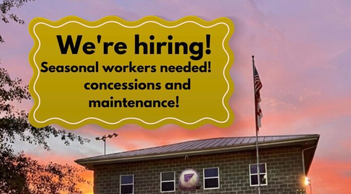 Hanceville Parks and Recreation hiring full-time and seasonal positions