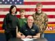 Whaley officially qualifies to run for Cullman County sheriff Lt. Chad Whaley with his family (Chad Whaley)