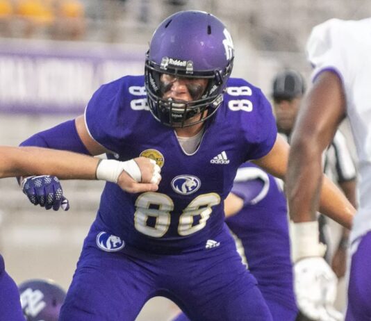 Former Cullman star, UNA’s Kaleb Heatherly declares for the NFL Draft after playing in showcase event