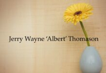 Obituary: Jerry Wayne ‘Albert’ Thomason