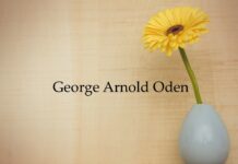 Obituary: George Arnold Oden