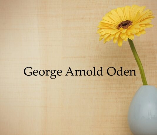 Obituary: George Arnold Oden