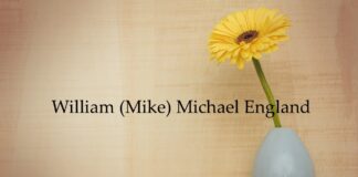 Obituary: William (Mike) Michael England