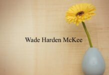 Obituary: Wade Harden McKee