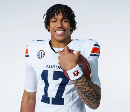 Auburn Football signs electrifying quarterback Byrum Brown