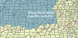 Winter Storm Watch Friday Into Sunday