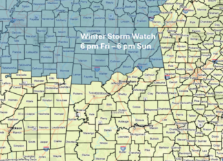 Winter Storm Watch Friday Into Sunday