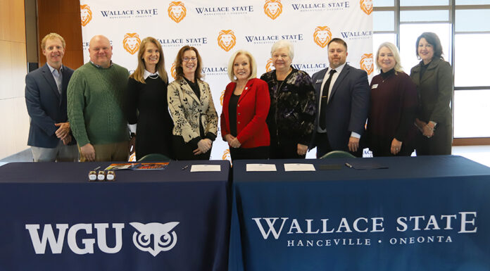 Wallace State signs transfer agreement with Western Governors University