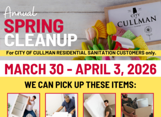 City’s Spring Cleanup Week set for March 30-April 6