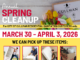 City’s Spring Cleanup Week set for March 30-April 6