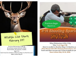 Cullman 4-H Wildlife and Shotgun Clubs set to begin practices