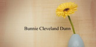 Obituary: Bunnie Cleveland Dunn