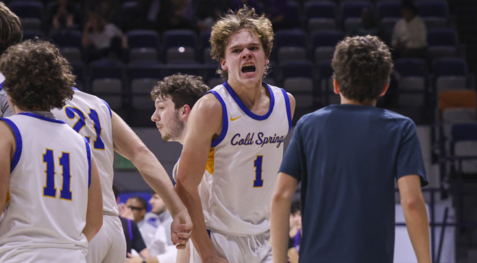 PREP BASKETBALL: Cold Springs knocks off top-ranked Decatur Heritage in overtime 65-58, clinches spot in Elite Eight for first time in 30 years