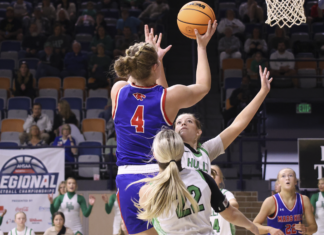 PREP BASKETBALL: Mars Hill’s Belle Hill, No. 1 recruit in the AL class of ’28, drops 41 as Holly Pond falls to the Panthers 68-38