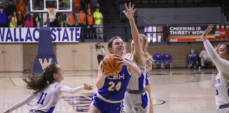 PREP BASKETBALL: Lady Eagles win 45-42 thriller over Belgreen to take the NW Region, head to Birmingham