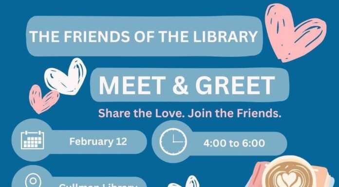 Library to host Friends Meet and Greet Feb. 12
