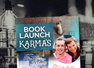 ‘I Love You Moore’: Book launch Saturday at Karma’s Coffee House