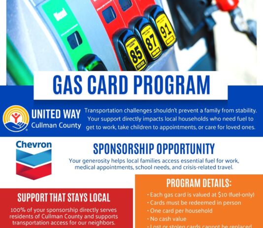 United Way of Cullman County seeking sponsors for Gas Card Program