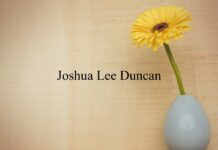 Obituary: Joshua Lee Duncan