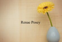 Obituary: Renae Posey