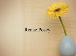 Obituary: Renae Posey