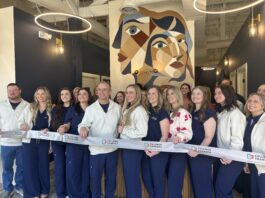 Aesthetics on 1st holds ribbon cutting; public grand opening set for Feb. 5