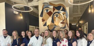 Aesthetics on 1st holds ribbon cutting; public grand opening set for Feb. 5