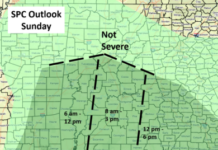 Low-End Severe Weather Event Possible Sunday