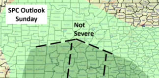Low-End Severe Weather Event Possible Sunday