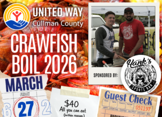 United Way Crawfish Boil returns March 27
