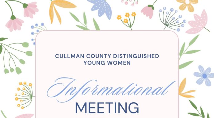 Cullman County Distinguished Young Women holding informational meeting March 21