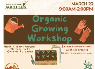 Agriplex hosting Organic Growing Workshop March 20